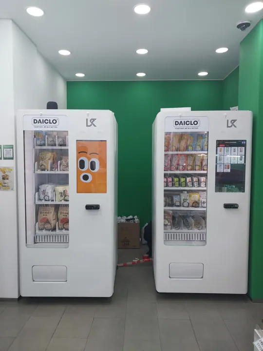 무인매장 자판기 설치 사진